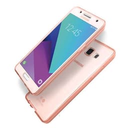 360° suojakuori Samsung Galaxy J3 Emerge  - pinkki