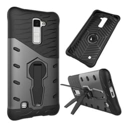 Sniper kotelo 2i1 LG K10 2016 (K420N)  - musta