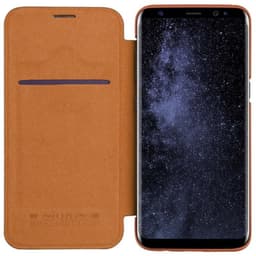 Nillkin Qin FlipCover Samsung Galaxy S8 (SM-G950F)  - ruskea