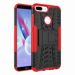 Iskunkestävä Suojakuori Huawei Honor 9 Lite (LLD-TL10)  - punainen