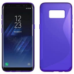 S-Line Silicone Cover til Samsung Galaxy S8 (SM-G950F)  - blå
