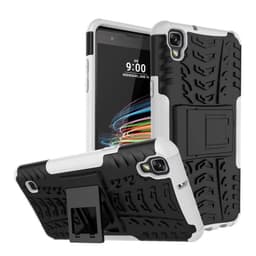 Iskunkestävä Suojakuori LG X Style (K200)  - valkoinen