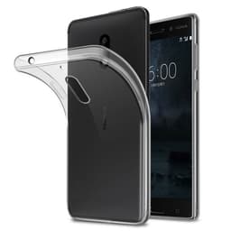 Silikonikotelo läpinäkyvä Nokia 6 (TA-1021)