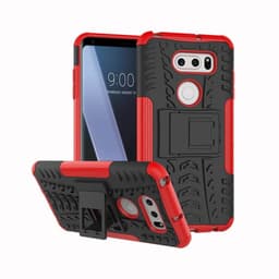 Iskunkestävä Suojakuori LG V30 (H930)  - punainen