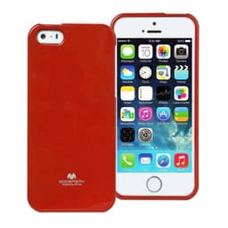 Mercury Jelly kotelo Apple iPhone 5.5S, 5SE  - punainen