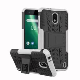 Iskunkestävä Suojakuori Nokia 2 (TA-1035)  - valkoinen