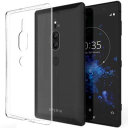 Silikonikotelo läpinäkyvä Sony Xperia XZ2 Premium (H8166)
