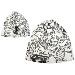 Nintendo Mario Characters beanie hue (sort/hvid)