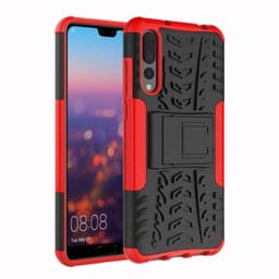 Iskunkestävä Suojakuori Huawei P20 Pro (CLT-L29)  - punainen