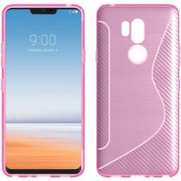 S Line silikondeksel LG G7 ThinQ (G710EM)  - Rosa