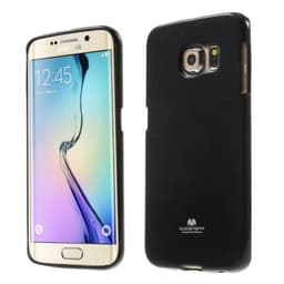 Mercury Jelly kotelo Samsung Galaxy S6 Edge Plus (SM-G928F)  - musta