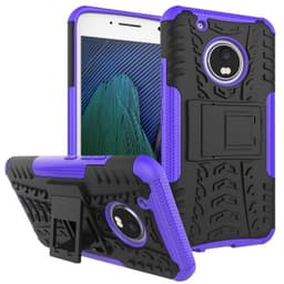 Iskunkestävä Suojakuori Motorola Moto G5 Plus (XT1683)  - violetti