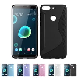 S Line Suojakuori HTC Desire 12 Plus  - musta