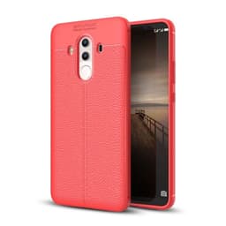 Lærmønstret silikondeksel Huawei Mate 10 Pro (BLA-L29)  - RØD