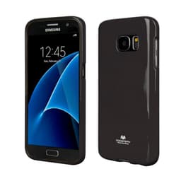 Mercury Jelly kotelo Samsung Galaxy S7 (SM-G930F)  - musta