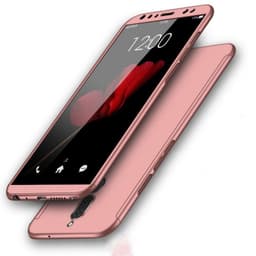 360 cover med glas Huawei Mate 10 Lite (RNE-L21)  - Rose guld