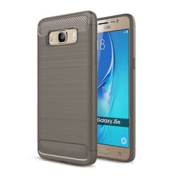 Harjattu TPU kuori Samsung Galaxy J5 2016 (SM-J510F)  - harmaa