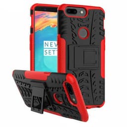 Iskunkestävä Suojakuori OnePlus 5T (A5010)  - punainen