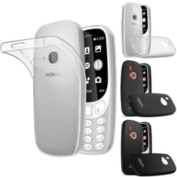 IMAK Shockproof silikon skal Nokia 3310 2017 (TA1008)  - Matt Svart