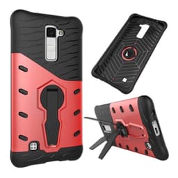 Sniper kotelo 2i1 LG K10 2016 (K420N)  - punainen