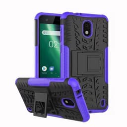 Iskunkestävä Suojakuori Nokia 2 (TA-1035)  - violetti