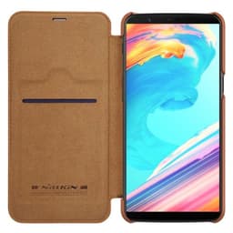 Nillkin Qin Flipdeksel OnePlus 5T (A5010)  - brun