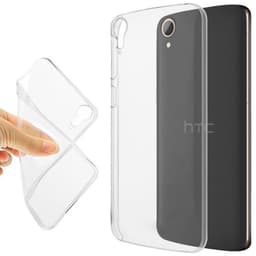 Silikonikotelo läpinäkyvä HTC Desire 828