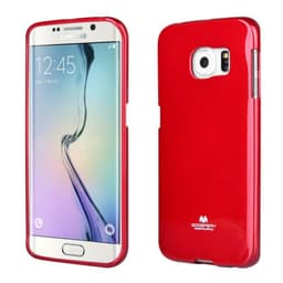 Mercury Jelly cover Samsung Galaxy S6 Edge Plus (SM-G928F)  - rød