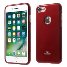 Mercury Jelly kotelo Apple iPhone 7  - punainen
