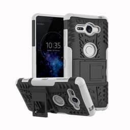 Iskunkestävä Suojakuori Sony Xperia XZ2 Compact (H8324)  - valkoinen