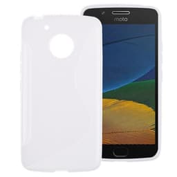 S Line silikon skal Motorola Moto G5 Plus (XT1683)  - Vit