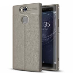 Lærmønstret silikondeksel Sony Xperia XA2 Ultra (H4213)  - Grå