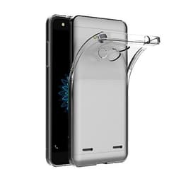 Silikonikotelo läpinäkyvä ZTE Blade V7 Lite