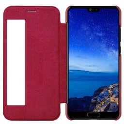 Nillkin Qin FlipCover Huawei P20 Pro (CLT-L29)  - Röd