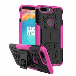 Stødfast Cover med stativ stativ OnePlus 5T (A5010)  - lyserød
