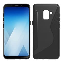 S Line Suojakuori Samsung Galaxy A8 2018 (SM-A530F)  - harmaa
