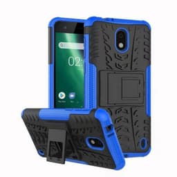 Stødfast Cover med stativ Nokia 2 (TA-1035)  - blå