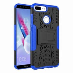 Stødfast Cover med stativ Huawei Honor 9 Lite (LLD-TL10)  - blå
