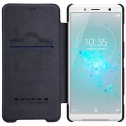 Nillkin Qin Flipdeksel Sony Xperia XZ2 Compact (H8324)  - Svart