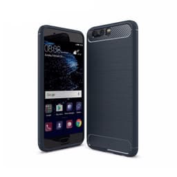 Harjattu TPU kuori Huawei P10 Plus (VKY-L29)  - sininen
