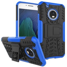 Iskunkestävä Suojakuori Motorola Moto G5 Plus (XT1683)  - sininen