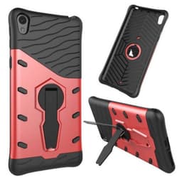 Sniper Cover til med stativ Sony Xperia E5 (F3311)  - rød
