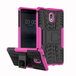 Iskunkestävä Suojakuori Nokia 3 (TA-1032)  - pinkki