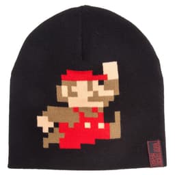 Nintendo piksel Super Mario lue (sort)