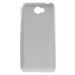 Mercury i Jelly Metal cover til Huawei Y5 II, Y6 II Compact  - sølv