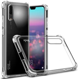 IMAK Shockproof suojakuori Huawei P20 (EML-L29)  - läpinäkyvä