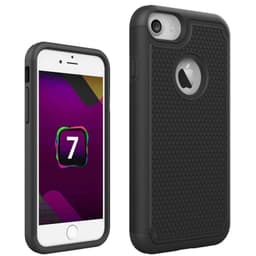 Heavy Duty 2i1 silikonikuori Apple iPhone 7  - musta