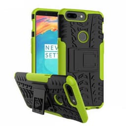 Stødfast Cover med stativ stativ OnePlus 5T (A5010)  - grøn