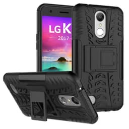 Iskunkestävä Suojakuori LG K10 2017 (M250)  - musta