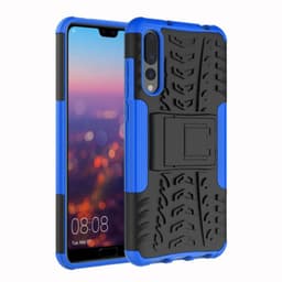 Stødfast Cover med stativ Huawei P20 Pro (CLT-L29)  - blå